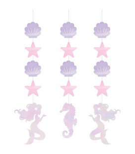 Shimmer Mermaid Dangler Decorations