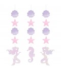 Shimmer Mermaid Dangler Decorations