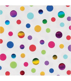 Metallic Rainbow Napkins