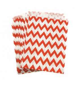 Sachets Chevrons Rouge