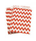 Sachets Chevrons Rouge