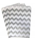 Sachets Chevrons Argent
