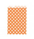 Orange Dots Treat Bags