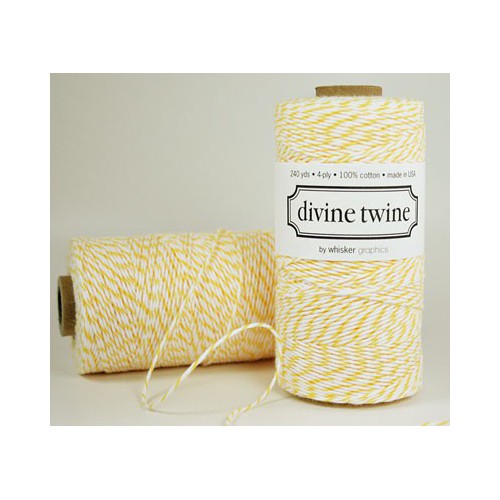 Ficelle Twine Jaune