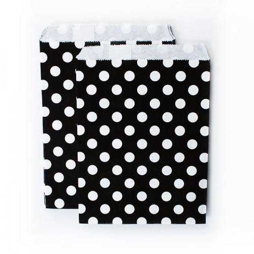 Black Dots Treat Bags