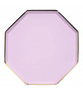 8 Grosse Teller Rosa Meri Meri