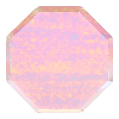 8 Grosse Teller Rosa Meri Meri