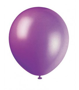 10 Ballons Violets