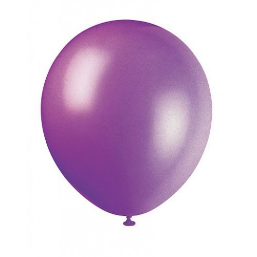 10 Deep Purple Balloons