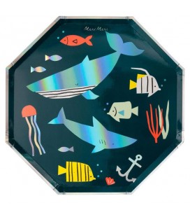 Grandes Assiettes Sous la Mer