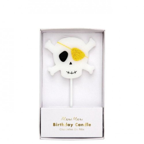 Grande bougie Crane de Pirate