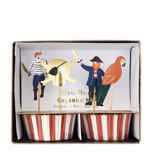 Pirates Ahoy! Cupcake Kit