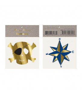 Tattoos Crane & Boussole