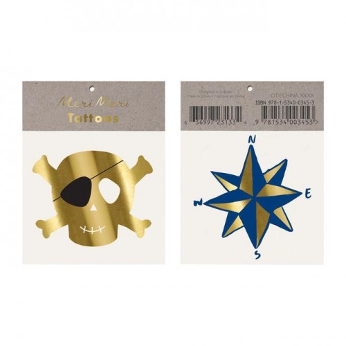 Tattoos Crane & Boussole