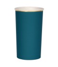 8 Entenblau Highball Cups