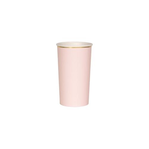 8 Blush Highball Cups