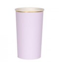 8 Lila Highball Cups