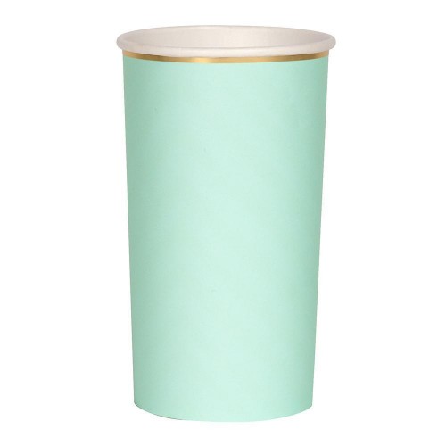 8 Mint Highball Cups