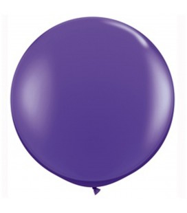 6 Giant Purple Balloons