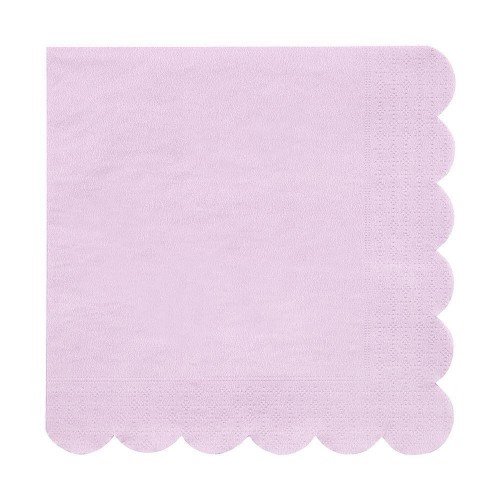 20 Serviettes Lilas