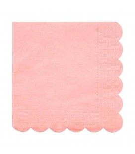 20 Serviettes Corail