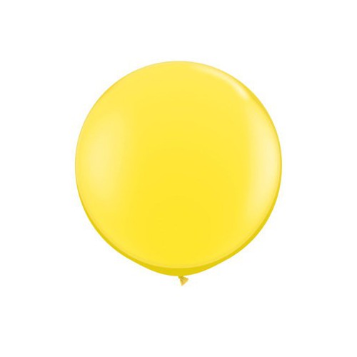 6 Giant Yellow Balloons
