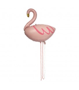 Ballon Mylar Flamant Rose Meri Meri