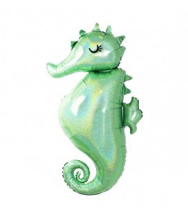 Seahorse Mylar Balloon