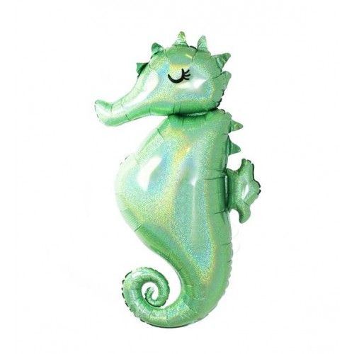 Seahorse Mylar Balloon