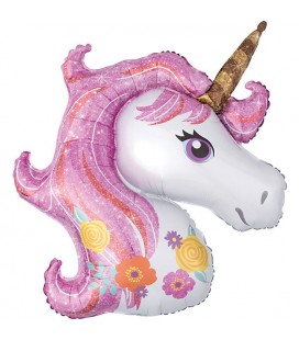Magical Unicorn Mylar Balloon