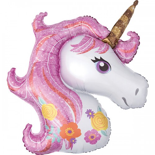 Magical Unicorn Mylar Balloon