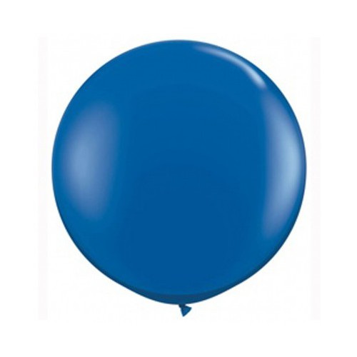 6 Giant Royal Blue Balloons