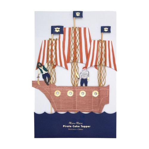 Décoration Gâteau Toppers Pirates Ahoy!