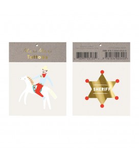 Sherif Temporary Tattoos