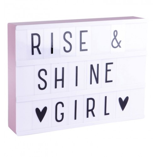 Lightbox A4 Pink