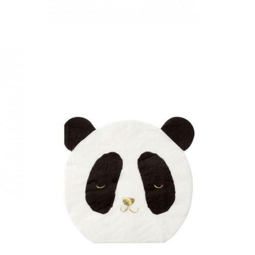 Panda Small napkins with gilding