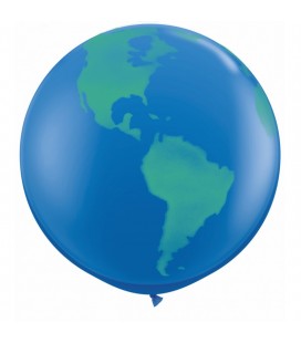 2 Planet Earth Balloons