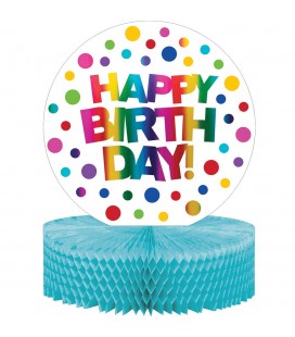 Tischdekoration Metallic Regenbogen