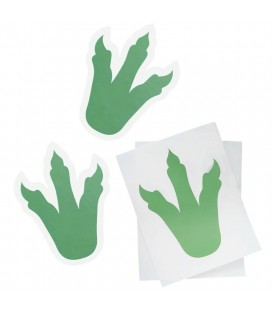 Dinosaur Foot Print Stickers