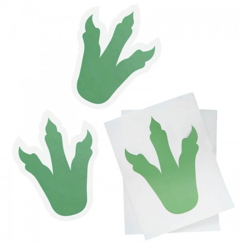 Dinosaur Foot Print Stickers