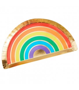 Over the Rainbow Plates