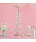 Pastellfarbener Luftballonschwanz - Pastel Party