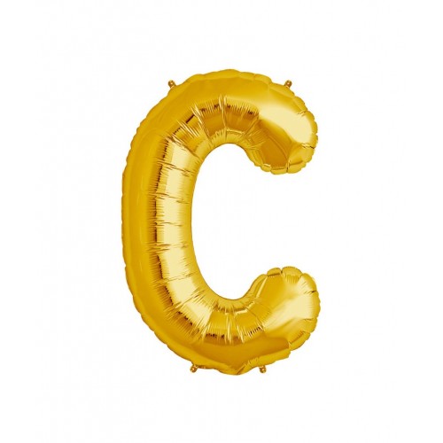 Ballon Mylar Doré C