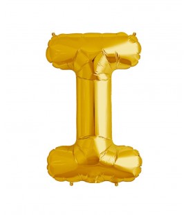 Ballon Mylar Lettre Dorée I