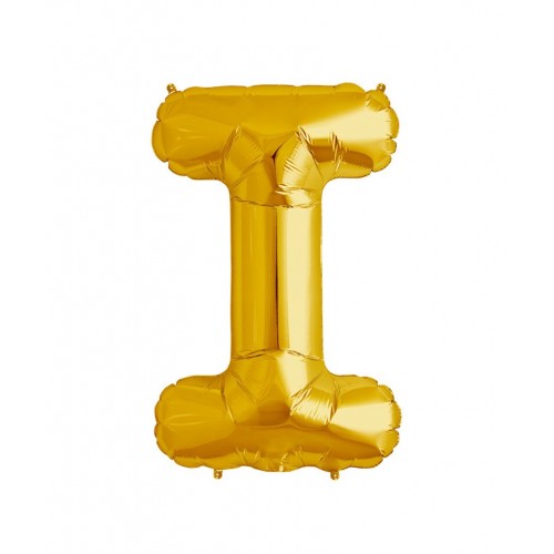 Ballon Mylar Lettre Dorée I