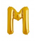 Goldener Folienluftballon "M"