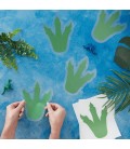 Dinosaur Foot Print Stickers
