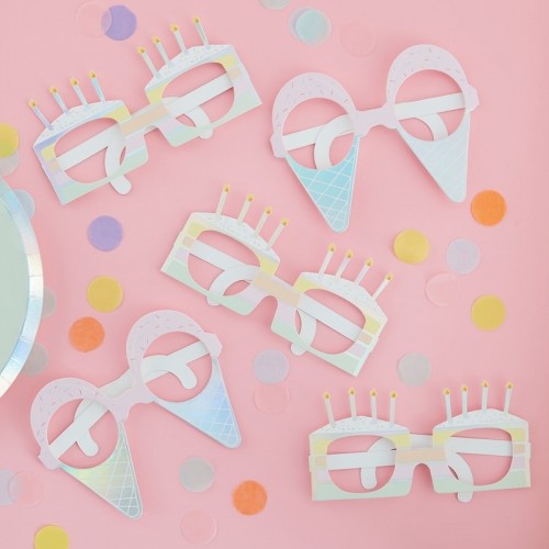 Lunettes d'Anniversaire drôles - Pastel Party