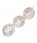 Ballons de liaison Confetti - Pastel Party