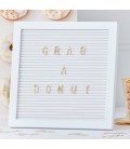 White Letter Board